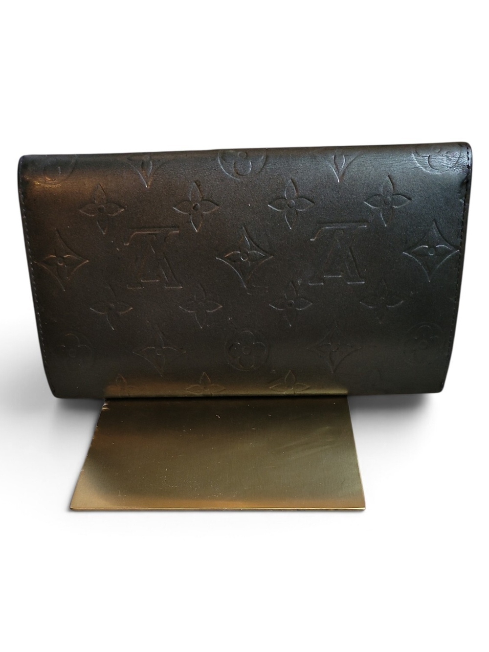 Louis Vuitton Vintage Monogram Mat Portefeuille Sarah Wallet - Picture 2 of 12